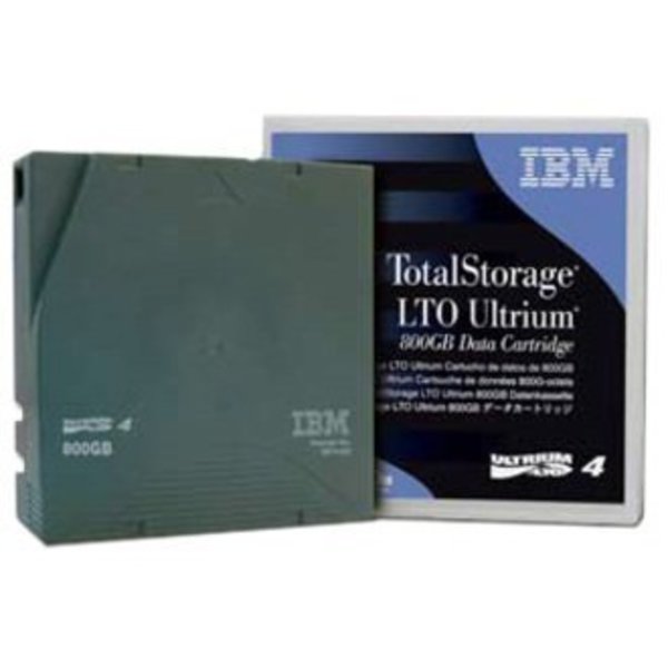 Ibm Storage Media Tape, Lto, Ultrium-4, 800Gb/1600Gb 95P4436